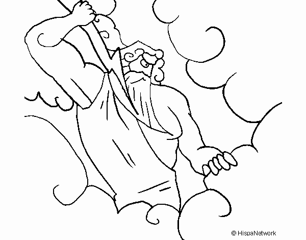 Dibujo de Dios Zeus pintado por en  el día 27-04-22 a las  04:19:20. Imprime, pinta o colorea tus propios dibujos!