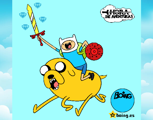 Jake y Finn al ataque