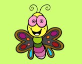 Mariposa sonriente