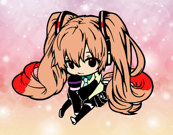 Miku Chibi vocaloid