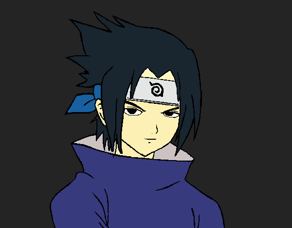 Sasuke enfadado