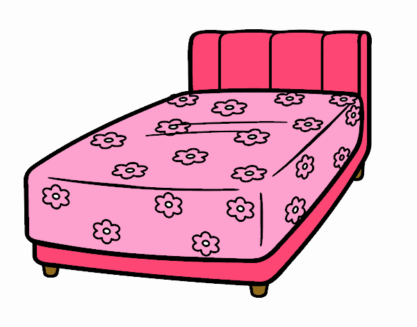 Dibujo de Una cama pintado por en  el día 02-05-22 a las  06:08:17. Imprime, pinta o colorea tus propios dibujos!