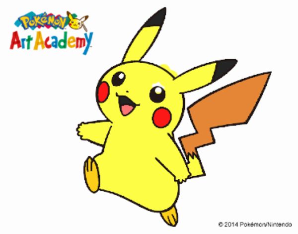 Pikachu en Pokémon Art Academy