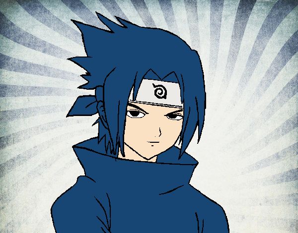 Sasuke enfadado