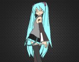 Hatsune Miku vocaloid