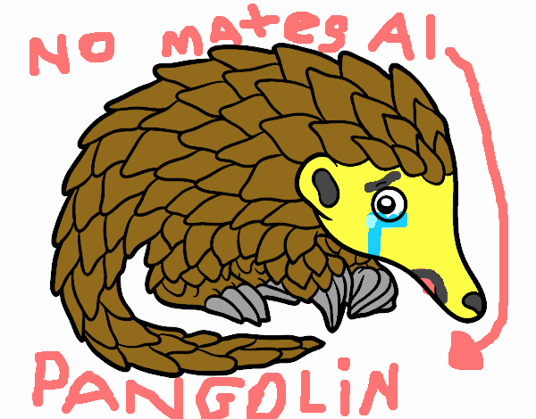 NO comas al pangolin