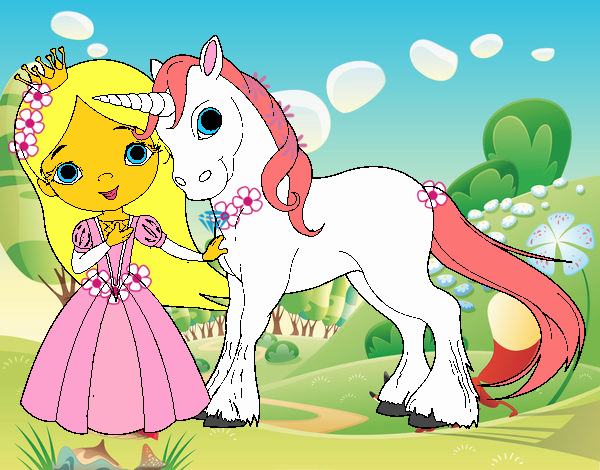 PRINCESA Y UNICORNIO LFRT