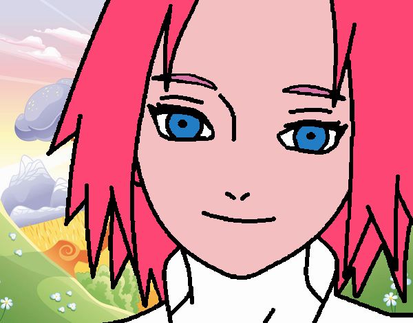 Sakura Haruno red