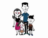 Una familia feliz