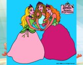 Barbie y sus amigas princesas