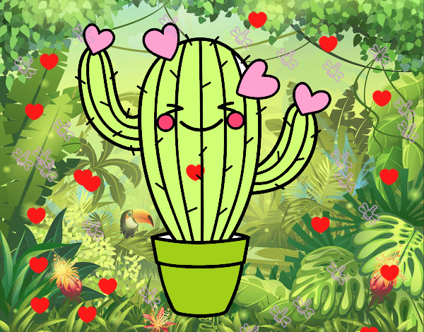 Cactus corazón