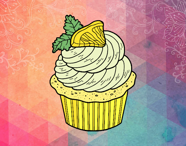 Cupcake de limón