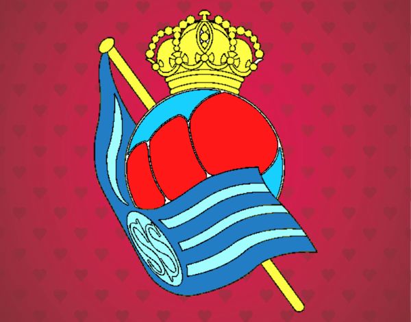 Escudo de la Real Sociedad de Fútbol