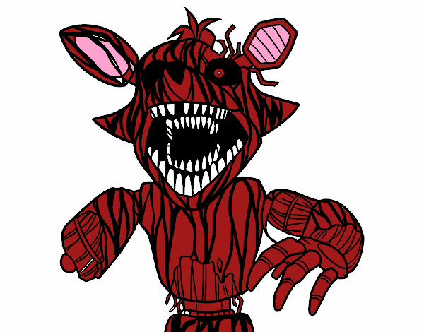 Foxy terrorífico de Five Nights at Freddy's