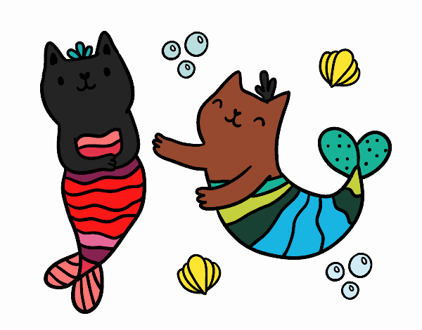 Gatos sirena