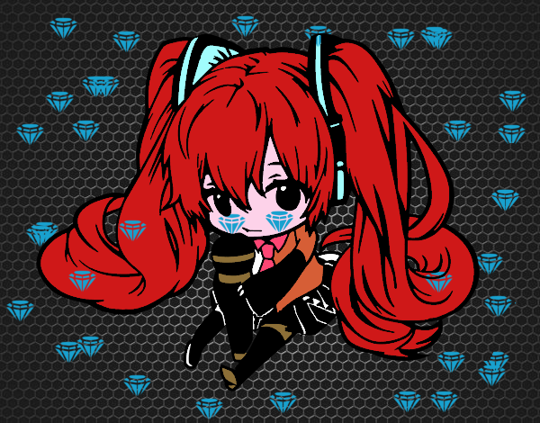 Miku Chibi vocaloid