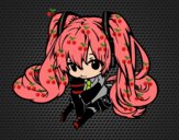 Miku Chibi vocaloid