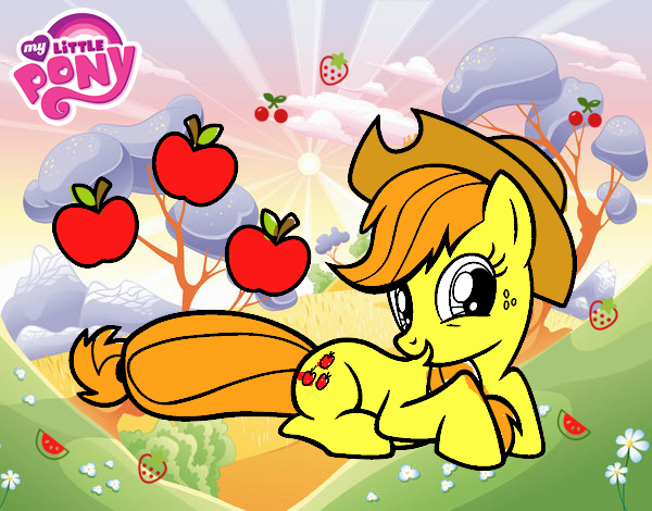 Applejack y sus manzanas