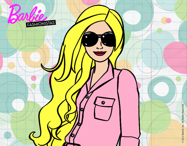 Barbie con gafas de sol