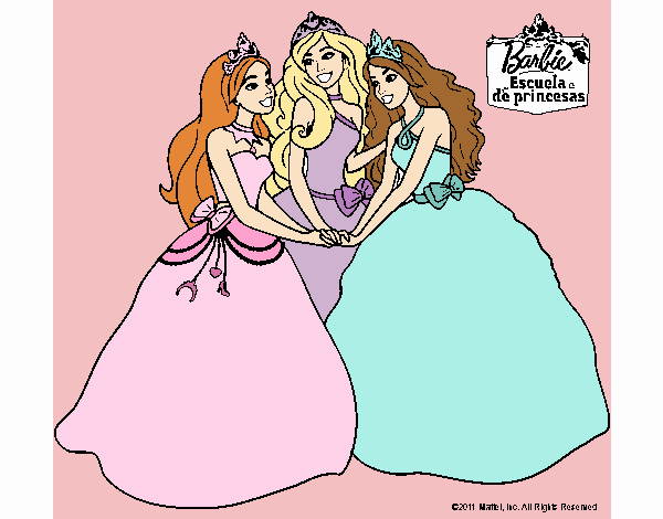 Barbie y sus amigas princesas