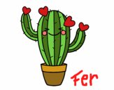 Cactus corazón