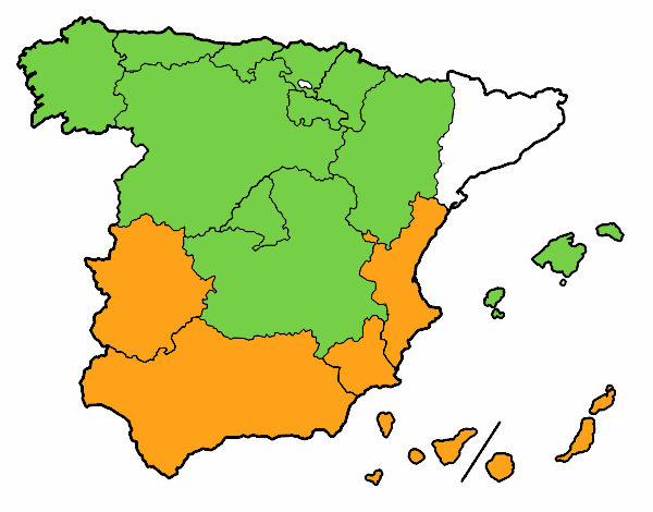 España Zonas comerciales