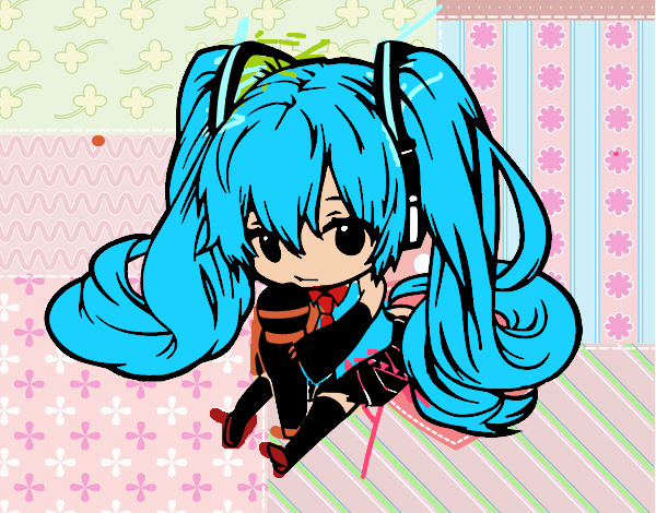 Miku Chibi vocaloid