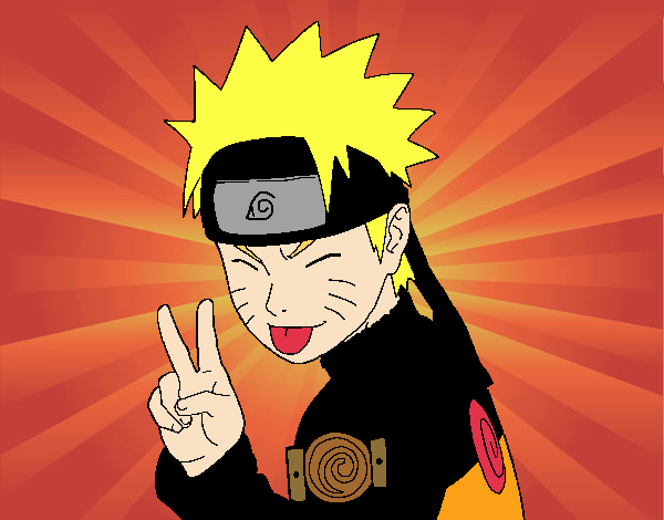 Naruto sacando lengua