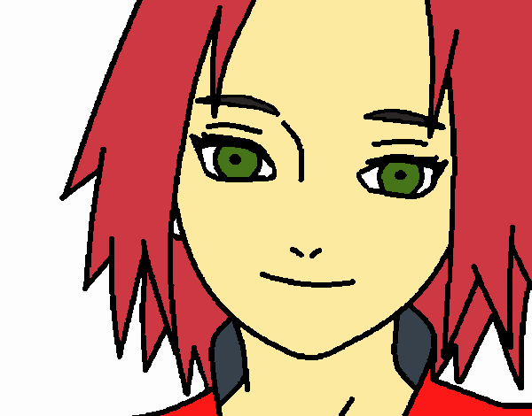 Sakura Haruno red