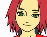 Sakura Haruno red