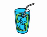 Un vaso de refresco