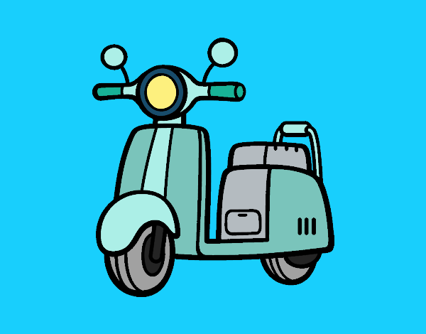 Una vespa