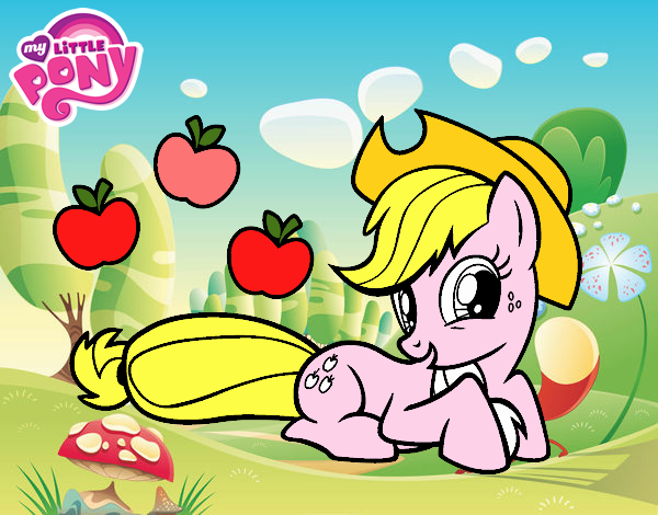 Applejack y sus manzanas