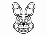 Cara de Toy Bonnie de Five Nights at Freddy's