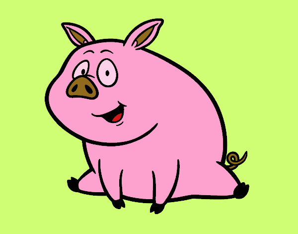 Cerdito de granja