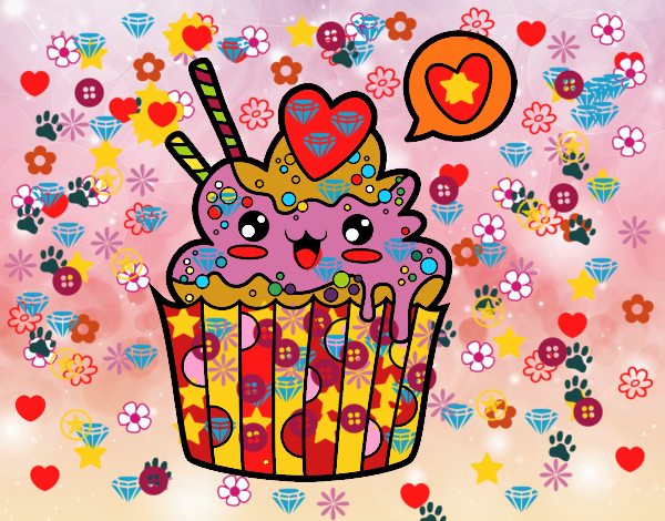 Cupcake kawaii