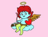 Cupido en una nube