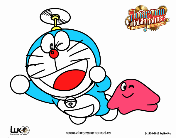 Doraemon volando