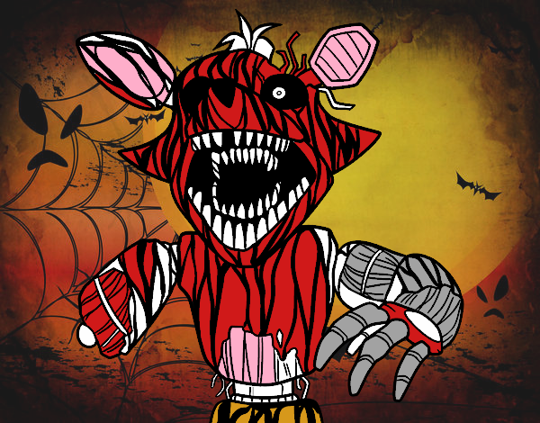 Foxy terrorífico de Five Nights at Freddy's