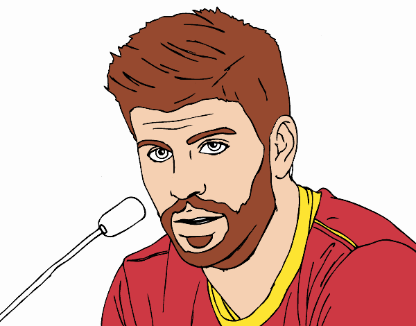 Gerard Piqué en rueda de prensa