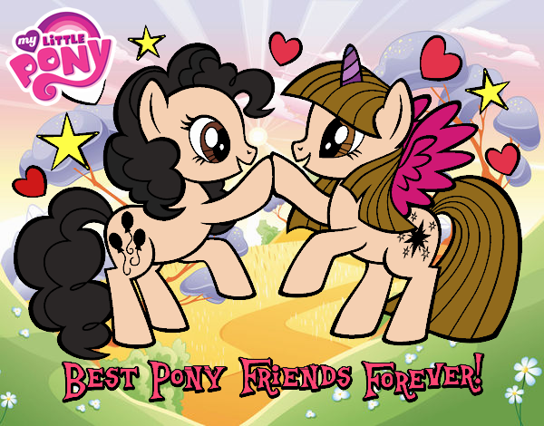 Mejores Pony Amigas para siempre