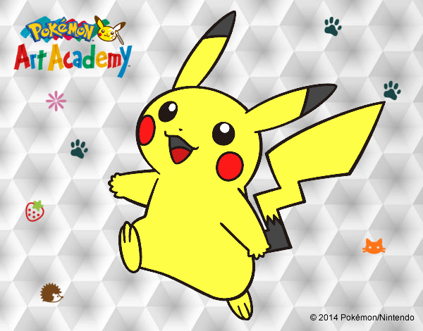 Pikachu en Pokémon Art Academy