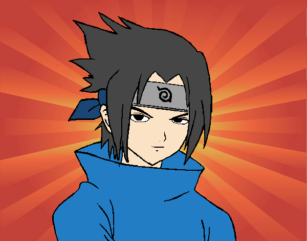 Sasuke enfadado