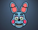 Cara de Toy Bonnie de Five Nights at Freddy's