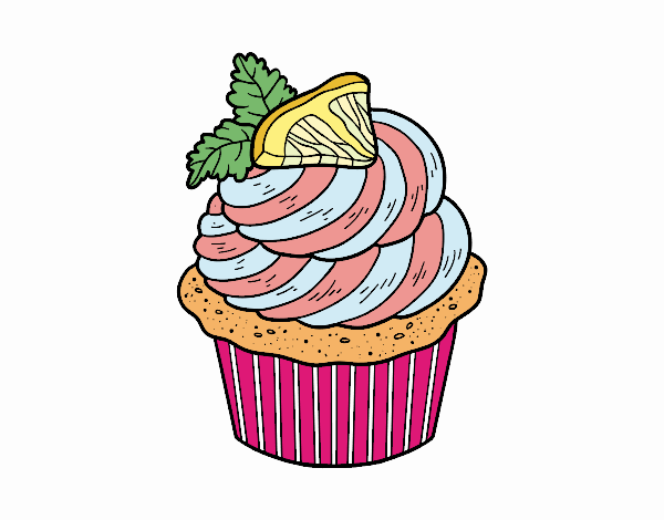 Cupcake de limón