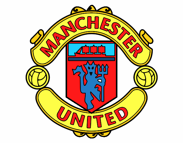 Dibujo de Escudo del Manchester United pintado por en Dibujos.net el ...