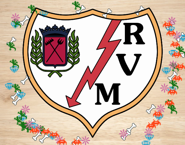 Escudo del Rayo Vallecano de Madrid