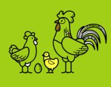 Familia gallina