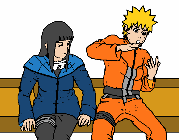 Hinata y Naruto