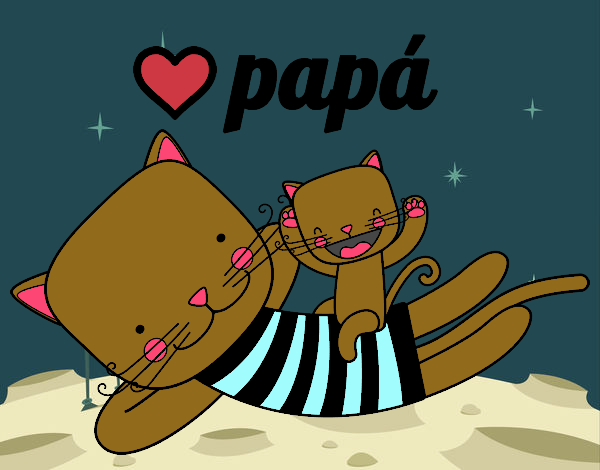 te quiero papi